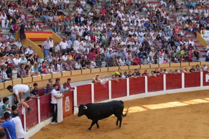 Encierro por las calles de Íscar