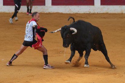 Encierro por las calles de Íscar