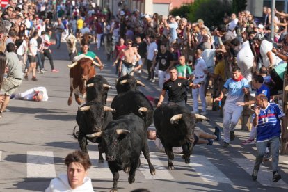 Encierro por las calles de Íscar