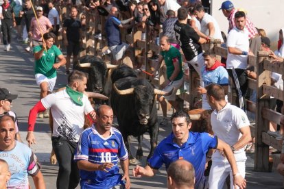 Encierro por las calles de Íscar