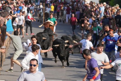 Encierro por las calles de Íscar