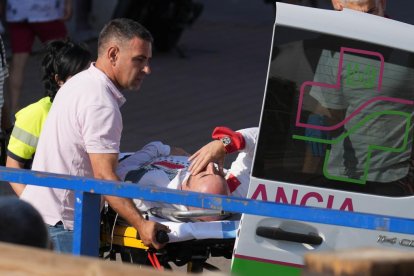 Herido en el encierro por las calles de Íscar