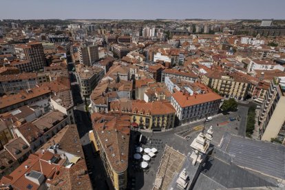 Vistas desde la Torre de la Catedral de Valladolid