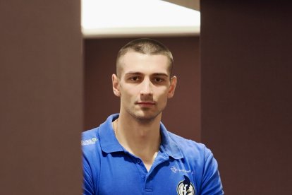 Presentación de Rares Fodorean como nuevo jugador del Recoletas Atlético Valladolid.