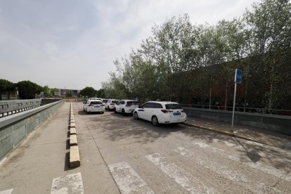 Obras en el Río Hortega en sus accesos, viales y aparcamiento