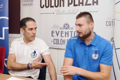 Presentación de Stjepan Jozinovic como nuevo jugador del Recoletas en el Hotel Plaza Colón.