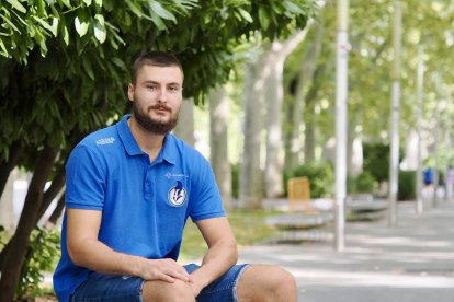 Presentación de Stjepan Jozinovic como nuevo jugador del Recoletas en el Hotel Plaza Colón.