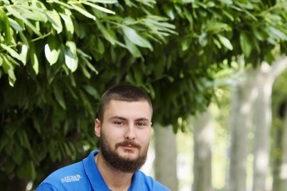 Presentación de Stjepan Jozinovic como nuevo jugador del Recoletas en el Hotel Plaza Colón.