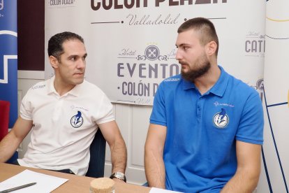 Presentación de Stjepan Jozinovic como nuevo jugador del Recoletas en el Hotel Plaza Colón.