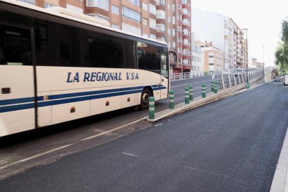 Finalización de las obras del entorno del viaducto de Arco de Ladrillo en Valladolid.