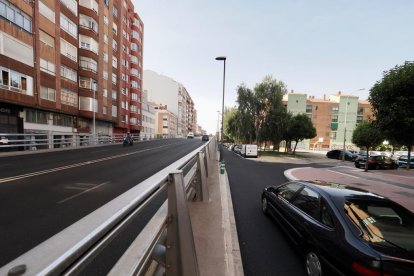 Finalización de las obras del entorno del viaducto de Arco de Ladrillo en Valladolid.