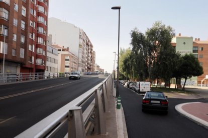 Finalización de las obras del entorno del viaducto de Arco de Ladrillo en Valladolid.