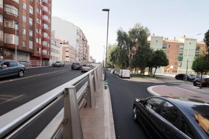Finalización de las obras del entorno del viaducto de Arco de Ladrillo en Valladolid.