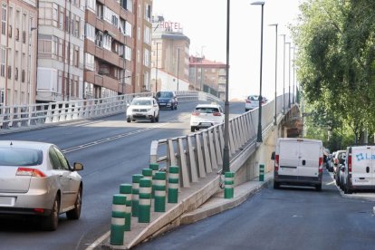 Finalización de las obras del entorno del viaducto de Arco de Ladrillo en Valladolid.