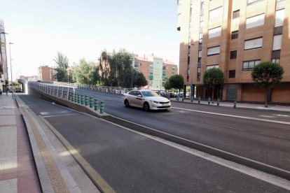 Finalización de las obras del entorno del viaducto de Arco de Ladrillo en Valladolid.