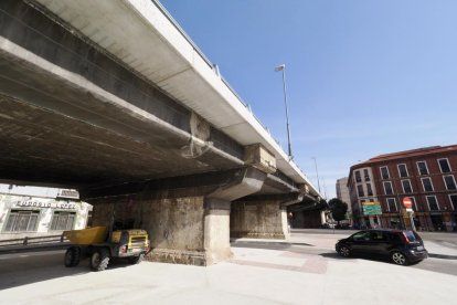 Finalización de las obras del entorno del viaducto de Arco de Ladrillo en Valladolid.