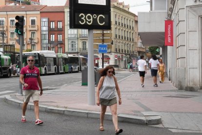 Ola de calor en Valladolid