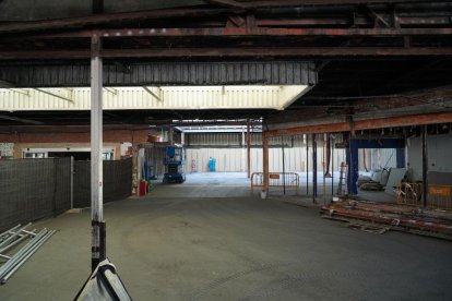 Avanzan las obras de la estación de autobuses de Valladolid.