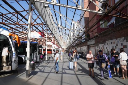Avanzan las obras de la estación de autobuses de Valladolid.