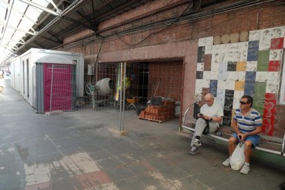 Avanzan las obras de la estación de autobuses de Valladolid.