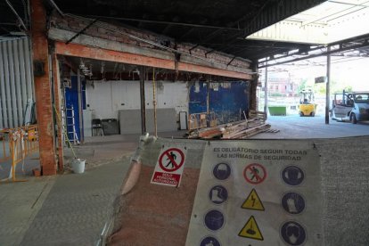 Avanzan las obras de la estación de autobuses de Valladolid.