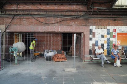 Avanzan las obras de la estación de autobuses de Valladolid.