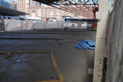Avanzan las obras de la estación de autobuses de Valladolid.