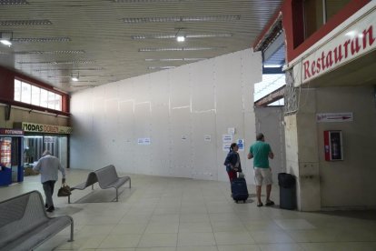 Avanzan las obras de la estación de autobuses de Valladolid.