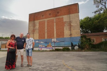 Rosa Mª Cantalapiedra, Fernando Polanco Uyá y Juan Hernández