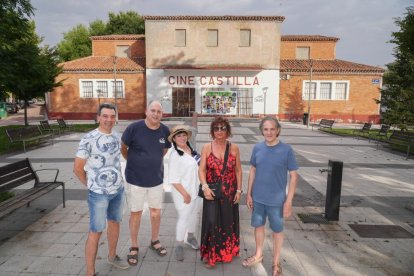 Juan Hernández, Fernando Polanco Uyá, Teresa Lázaro, Rosa Mª Cantalapiedra y Jesús Peña