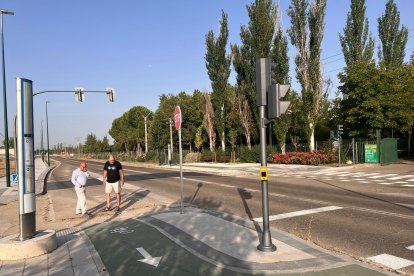 Fotos carril bici Camino Viejo Simancas.