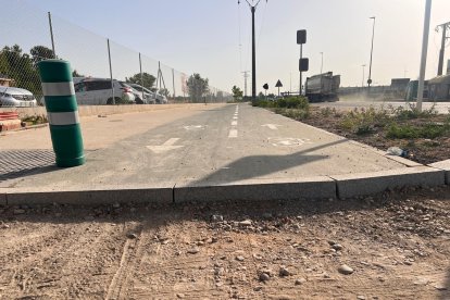 Fotos carril bici Camino Viejo Simancas.