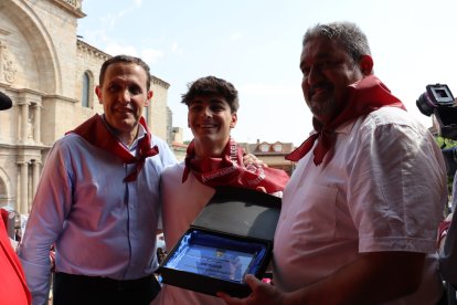Conrado Íscar, Nuno Villafañe y Óscar Rodríguez.