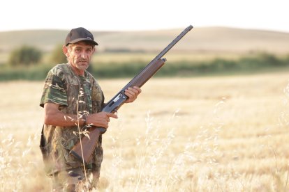 Primera jornada de la media veda de caza en Zamora.