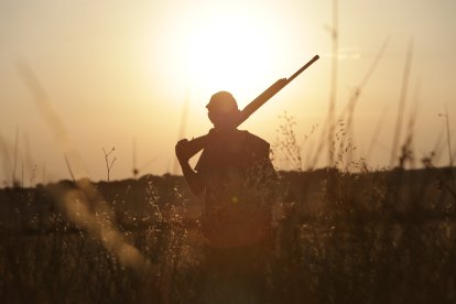 Primera jornada de la media veda de caza en Zamora.
