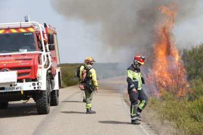Incendio de Puercas en Zamora.