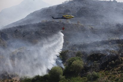 Incendio en Porto de Sanabria
