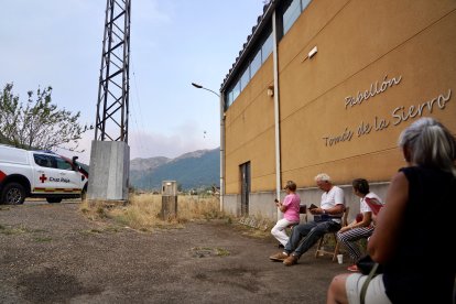 Incendio en Boca de Huérgano (León).