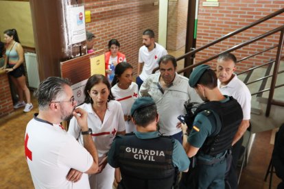 Evacuadas tres localidades del norte de Palencia por incendio.