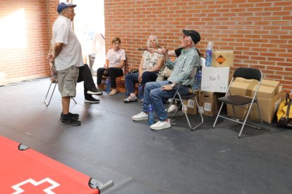 Evacuadas tres localidades del norte de Palencia por incendio.