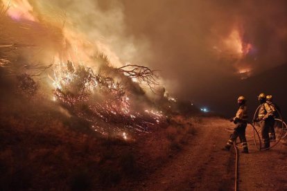 Incendio de Barniedo de la Reina.