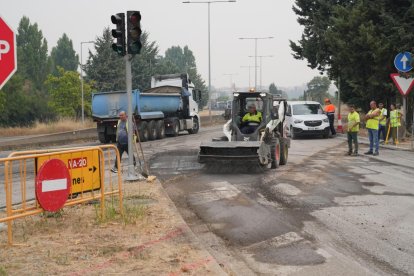 Obras de humanización de la VA-20.