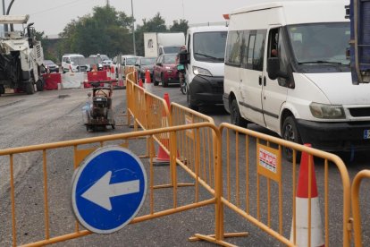 Obras de humanización de la VA-20.