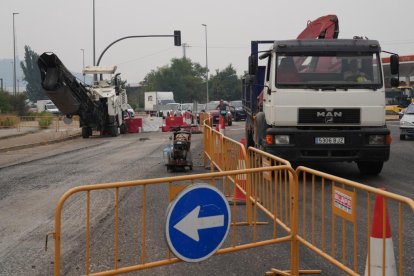 Obras de humanización de la VA-20.