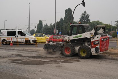 Obras de humanización de la VA-20.