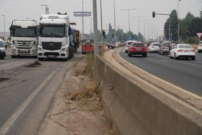 Obras de humanización de la VA-20.