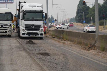 Obras de humanización de la VA-20.