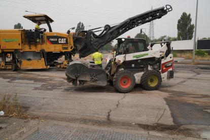 Obras de humanización de la VA-20.