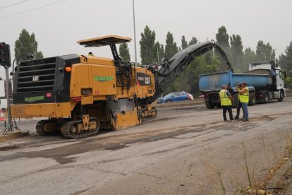 Obras de humanización de la VA-20.