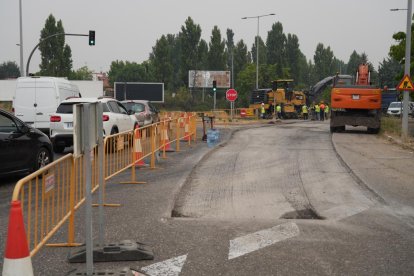 Obras de humanización de la VA-20.
